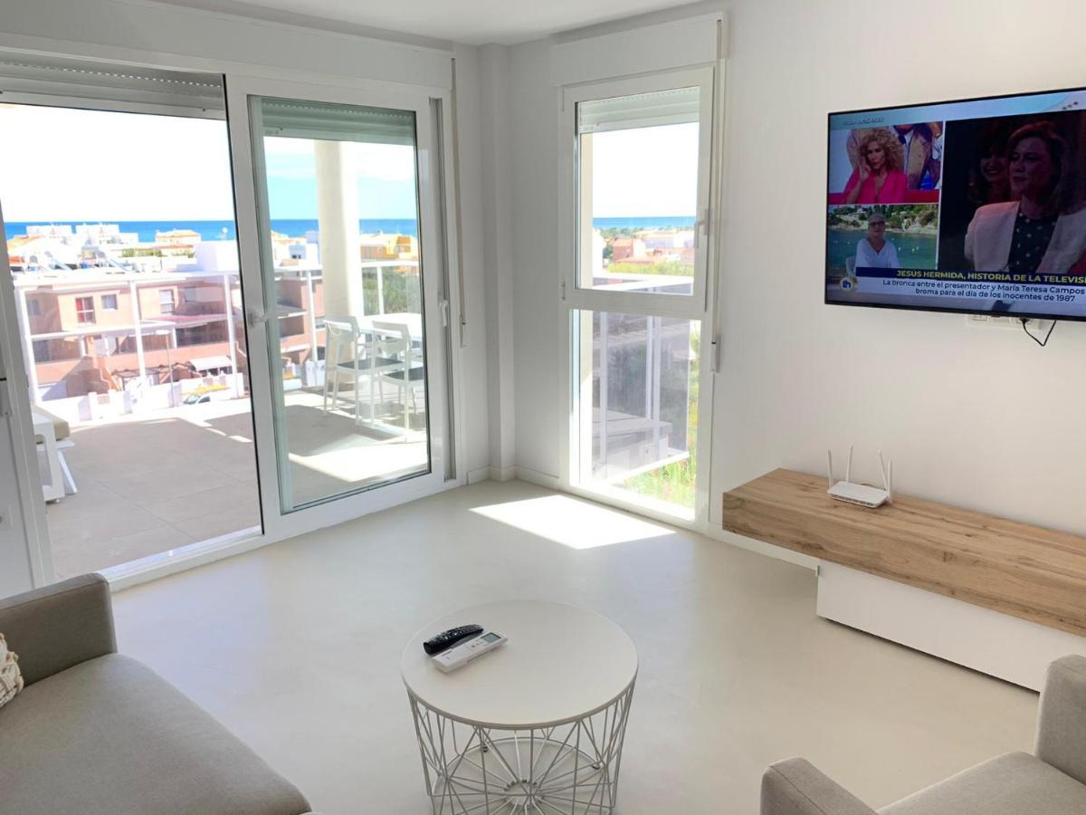 Beautiful Apartment With Pool Near The Beach Oliva Zewnętrze zdjęcie